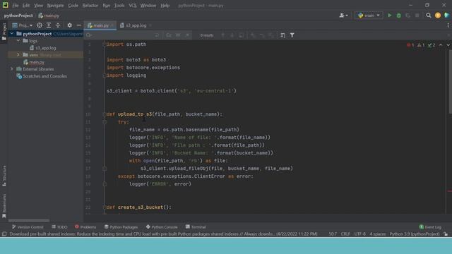 [AWS] How to Upload a File to s3 with Python Boto3 смотреть онлайн