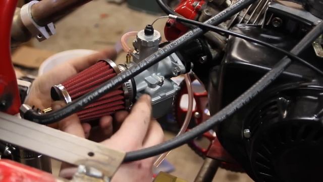 Predator 212 Go Kart Mikuni Carburetor Install смотреть онлайн