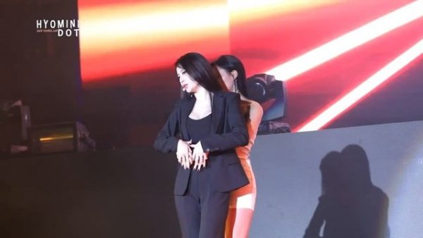 대만콘서트 Trouble Maker 효민 직캠