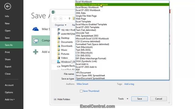 1-7: Understand Common Excel file formats (XLSX, XLSM, XLSB, XLS, PDF) смотреть онлайн