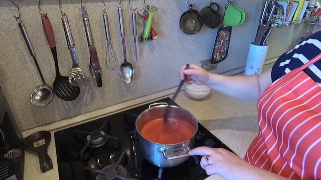 Клубничный джем c "Желфиксом" на зиму. смотреть онлайн