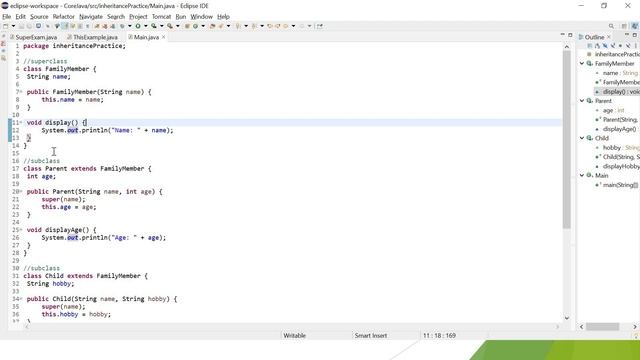 #part20 In Depth About Inheritance In Java.#javaprogramming #education смотреть онлайн