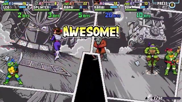 TMNT: Shredder’s Revenge - Dimension Shellshock DLC прохождение