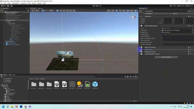 Работа со сценами в UNITY (Туториал/Tutorial) (UNITY, C#, Разработка игр)