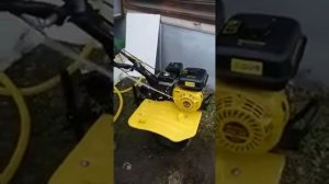 Купил мотоблок,залил моторное и редукторное масло ,первый пуск ,обкатка двигателя!Champion 7713