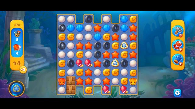 Fishdom - Puzzle Games | RKM Gaming | Aquarium Games | Fish Games | Level - 878 смотреть онлайн