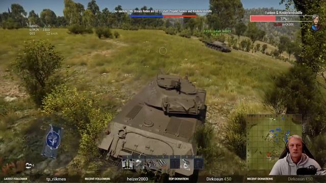 War Thunder - Gameplay - Panther 2 und RU-251 im Einsatz im RB смотреть онлайн