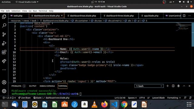 15. Logout function & show confirm alert when click logout button - Myanmar Programming Tutorials смотреть онлайн