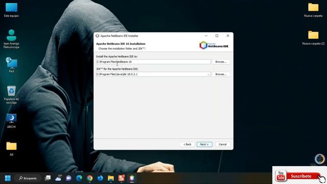 Como Instalar Netbeans 16 en Windows 11 y Java JDK 19 смотреть онлайн