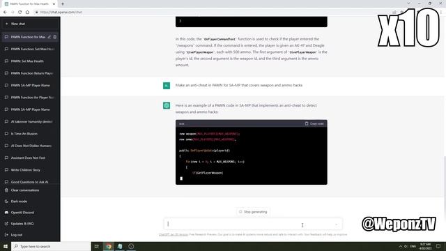 How To Use ChatGPT For SA-MP Scripting смотреть онлайн
