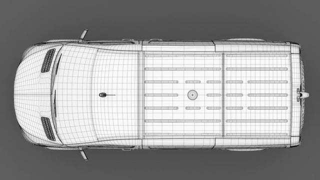 3D Model of Freightliner Sprinter Panel Van L1H1 FWD 2019 Review смотреть онлайн