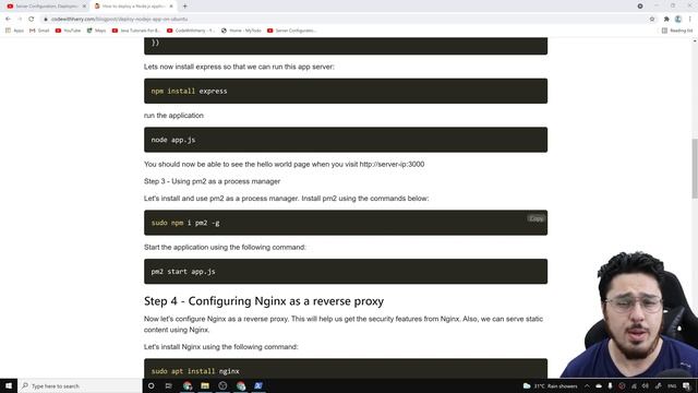 How to Deploy NodeJs app on Ubuntu in Production смотреть онлайн