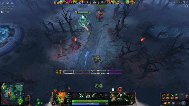 Не могли закончить игру 30 минут [Калибровка DOTA 2] смотреть онлайн