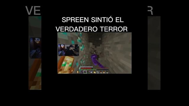 SPREEN SINTIÓ EL VERDADERO TERROR #spreen #minecraft #diamond #herobrine #anime смотреть онлайн