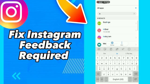 How to Fix Instagram Feedback Required смотреть онлайн
