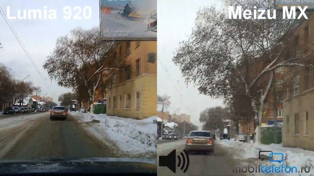 Камера Nokia Lumia 920 vs Meizu MX 4-core (OIS test): тест стабилизации смотреть онлайн