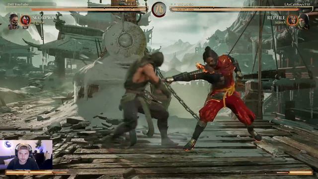 50% COMBOS and an AMAZING REPTILE PLAYER - Road to RANK #1 in Mortal Kombat 1 смотреть онлайн