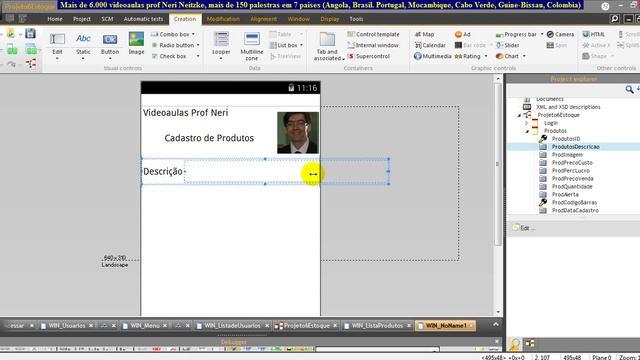 aula 6206 windev mobile criando janelas para listar e cadastrar produtos no sistema de estoque смотреть онлайн