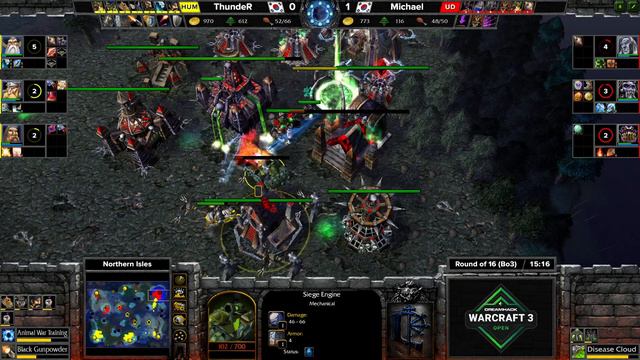 WC3 - DreamHack Summer '20 - Asian Open Qualifier #2 - Decider: [UD] Michael vs. ThundeR [HU] смотреть онлайн