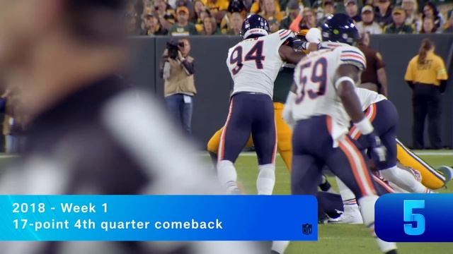 Aaron Rodgers Top 10 Moments with the Green Bay Packers! смотреть онлайн