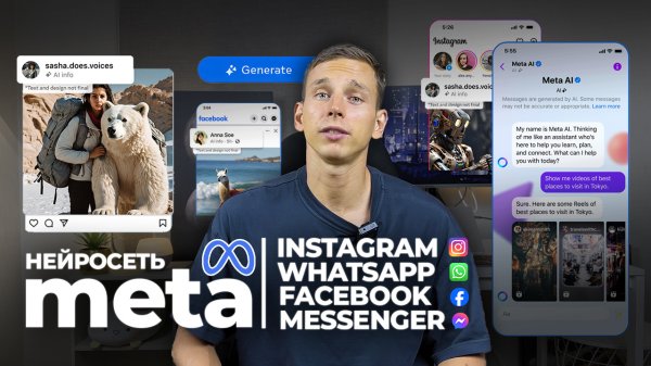 Нейросеть Meta AI: Расширение возможностей Instagram, WhatsApp и Facebook