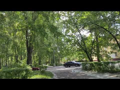 Сибирские просторы. Северск. Тополиный пух, жара, июнь.. смотреть онлайн