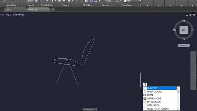 AutoCad 3D Tutorial Chair Modeling Designs смотреть онлайн