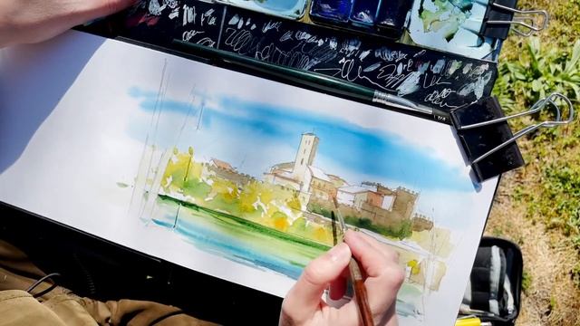 Materiales y consejos para urban sketchers смотреть онлайн