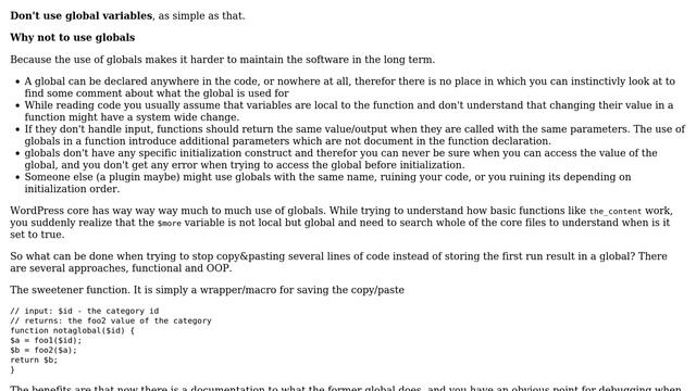 Wordpress: How to set and use global variables? Or why not to use them at all? (4 Solutions!!) смотреть онлайн