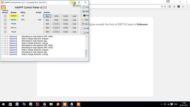 Warning post content length of 8978294 bytes exceeds the limit of 8388608 error fix смотреть онлайн