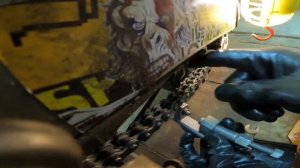 Как пользоваться китайской выжимкой для цепи мотоцикла