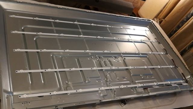 AOC 55U6085/60S тёмный экран. 715G8967-P0C-002-0030 уменьшить ток. смотреть онлайн