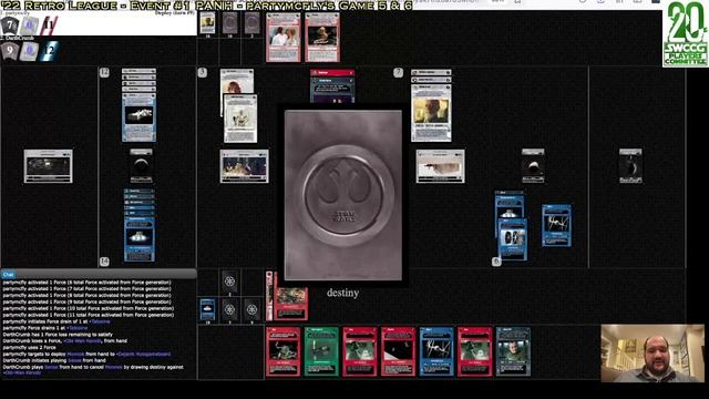 Star Wars CCG - 2022 Retro League - Event #1 Premiere & A New Hope - partymcfly's Games 5 & 6 смотреть онлайн