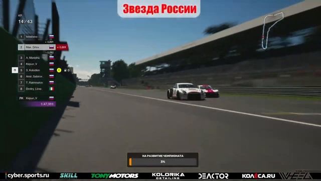Highlights 3 этап Monza - самые яркие моменты гонки смотреть онлайн