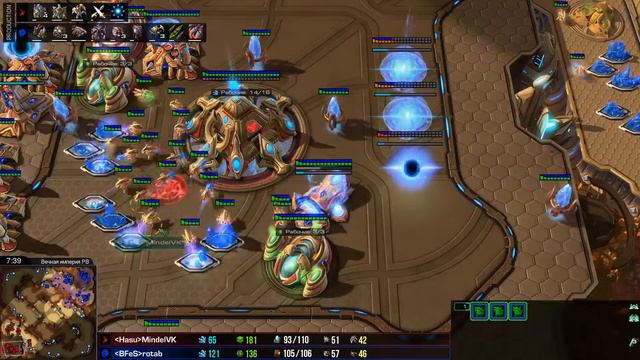 Сражение до последнего юнита: MindelVK vs Rotab | PVZ | Интересные матчи в StarCraft 2 LotV смотреть онлайн