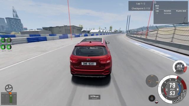 West Coast Trial: Kia Sorento (Beamng Drive) смотреть онлайн