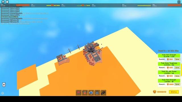 I finally have 16k multiplier !!! | Roblox Super Power Training Simulator смотреть онлайн