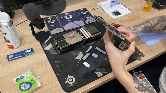 Как не надо заменять термоинтерфейс на видеокарте RTX2070Super