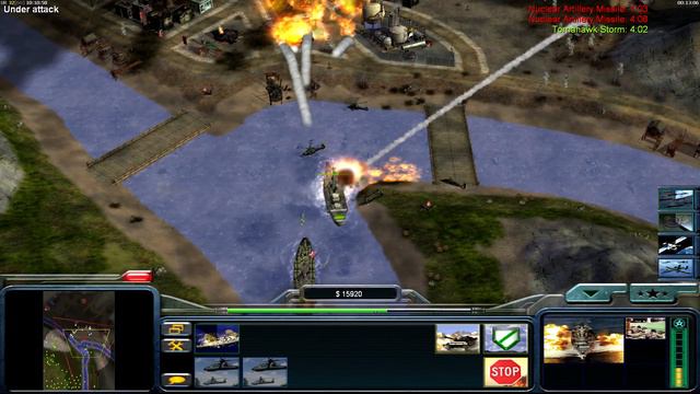 C&C General Zero Hour Reborn Mod General Schwarzkoph VS General Xun Ling Nian #7 смотреть онлайн