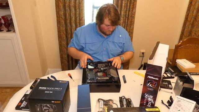 $3500 AMD 5950x & RTX 3080ti Gaming PC build part 1 смотреть онлайн