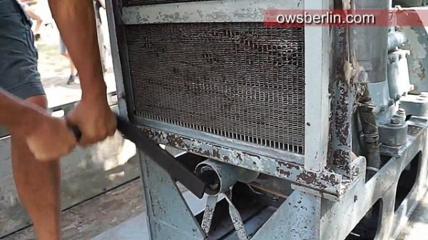 Old electric power Diesel generator | start and operation