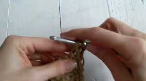 коврик из ДЖУТА полукруг, с ракушками. связан крючком_[360p].mp4