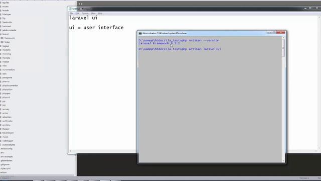 Bài 1 : Laravel 6.xx 2019 - Cài đặt Laravel bằng composer cmd смотреть онлайн