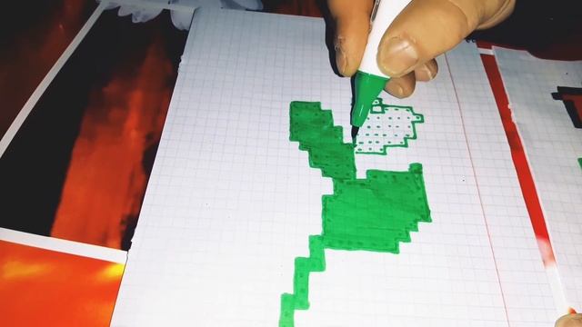 Рисум розу по клеточкам. Рисуем цветы по клеточкам смотреть онлайн