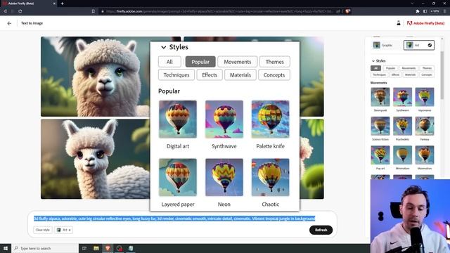 Adobe Firefly Tutorial. BEST AI UI YET! смотреть онлайн