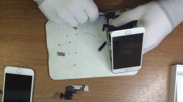 ремонт iPhone 6 замена шлейфа зарядки в Apple Service смотреть онлайн