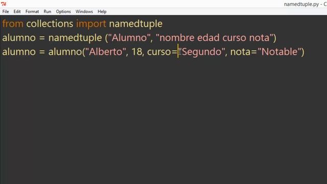 26.- Curso de Python 3.X. Named Tuples. смотреть онлайн