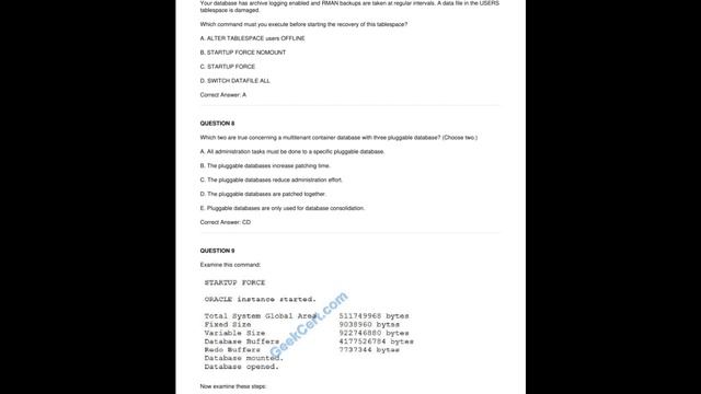 [2021.6] Latest Oracle 1Z0-062 exam questions and answers and exam Discount codes смотреть онлайн