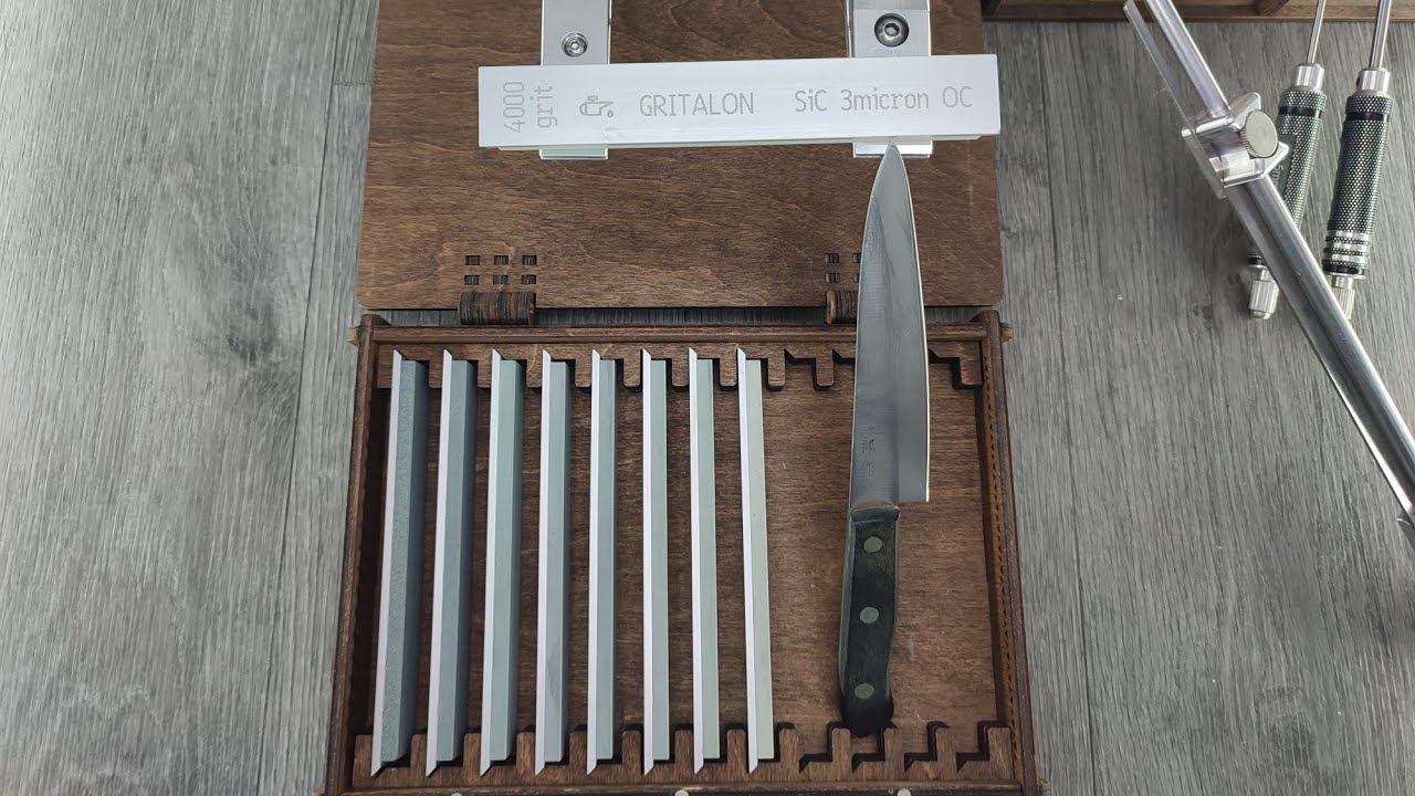 Масляные абразивы Гриталон. Заточка универсала Tojiro сталь VG10 смотреть онлайн