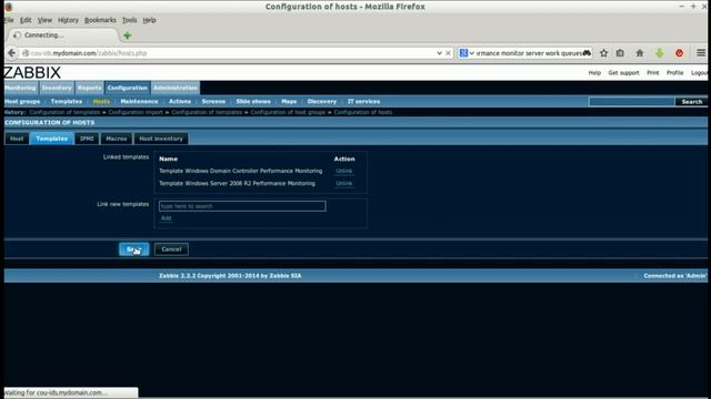 Zabbix Windows 2008 R2 and Domain Controller Template Import смотреть онлайн